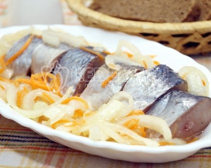 Малосольная селёдка в домашних условиях