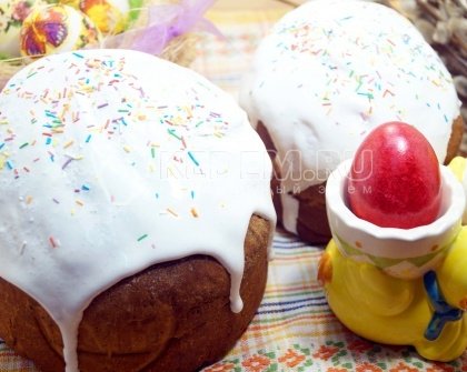 Кулич пасхальный «Маковый»