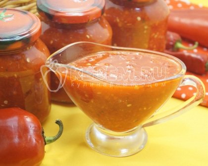 Соус на зиму «Пальчики оближешь»